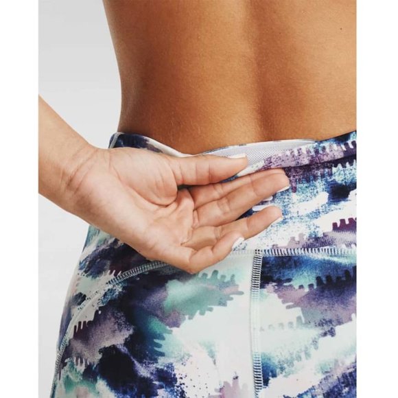 Under Armour Fly Fast Printed Cropped Leggings XS - Picture 5 of 15